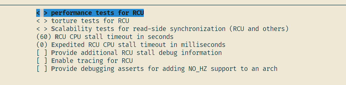 RCU Debug